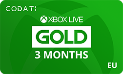 XBOX Live Gold (EUR) - 3 Months