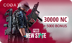 PUBG New State - 30000+5000 NC