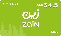 Zain Mobile (KSA) - SAR 34.5