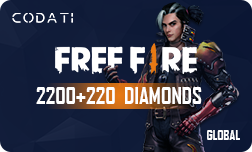 Free Fire (Global) - 2200+220 Diamonds