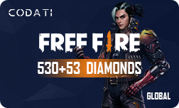 Free Fire (Global) - 530+53 Diamonds