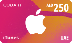 iTunes (UAE) - AED 250
