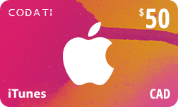 iTunes (CAD) - $50