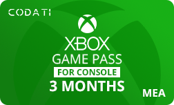 XBOX Game Pass Console (MEA) - 3 Months
