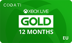 XBOX Live Gold (EUR) - 12 Months