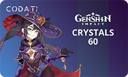 Genshin Impact - 60 Crystals