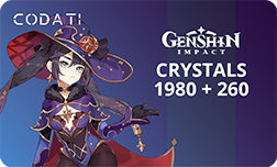 Genshin Impact - 1980+260 Crystals