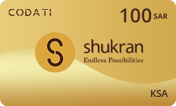 Shukran (KSA) - SAR 100