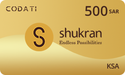 Shukran (KSA) - SAR 500