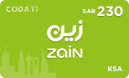 Zain Mobile (KSA) - SAR 230