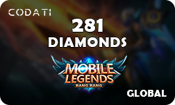 Mobile Legends (Global) - 281 Diamonds