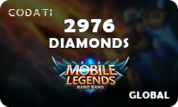 Mobile Legends (Global) - 2976 Diamonds