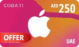 iTunes (UAE) - AED 250