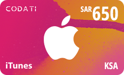 iTunes (KSA) - SAR 650