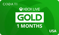 XBOX Live Gold (USA) - 1 Month