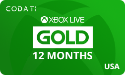 XBOX Live Gold (USA) - 12 Months